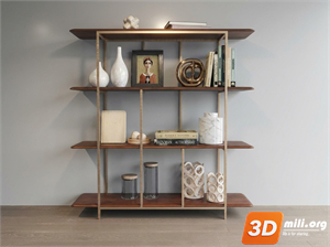 Decorative cabinet Skp Files